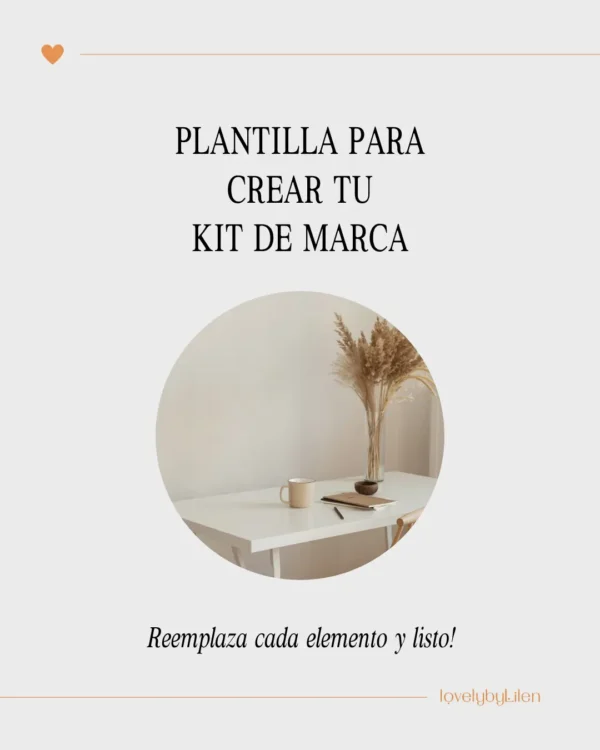 PLANTILLA PARA CREAR TU KIT DE MARCA